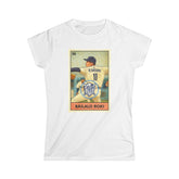 Sasaki Bailalo Roki Loteria Card Tee Shirt - Women's Soft Style Casual Fit